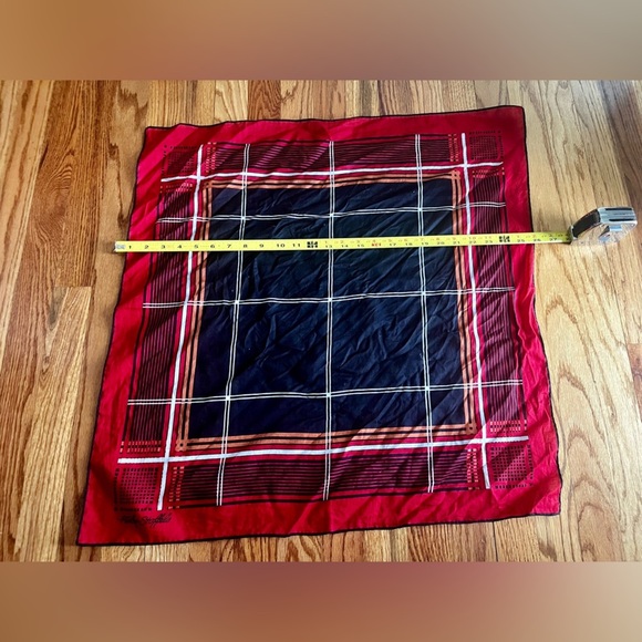 Fisba Stoffels Vintage Square Scarf - 26x26 - Picture 4 of 6